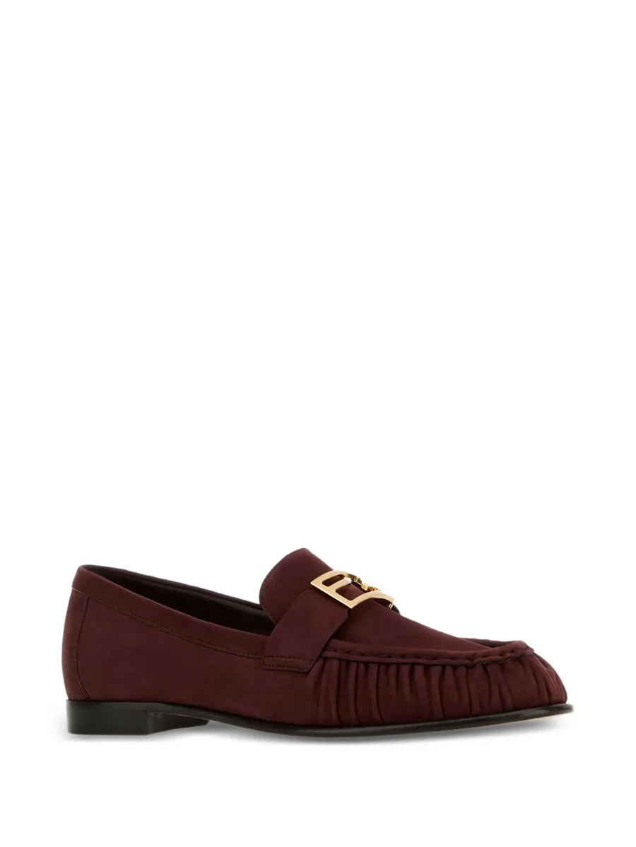 FF Baguette suede loafers 4
