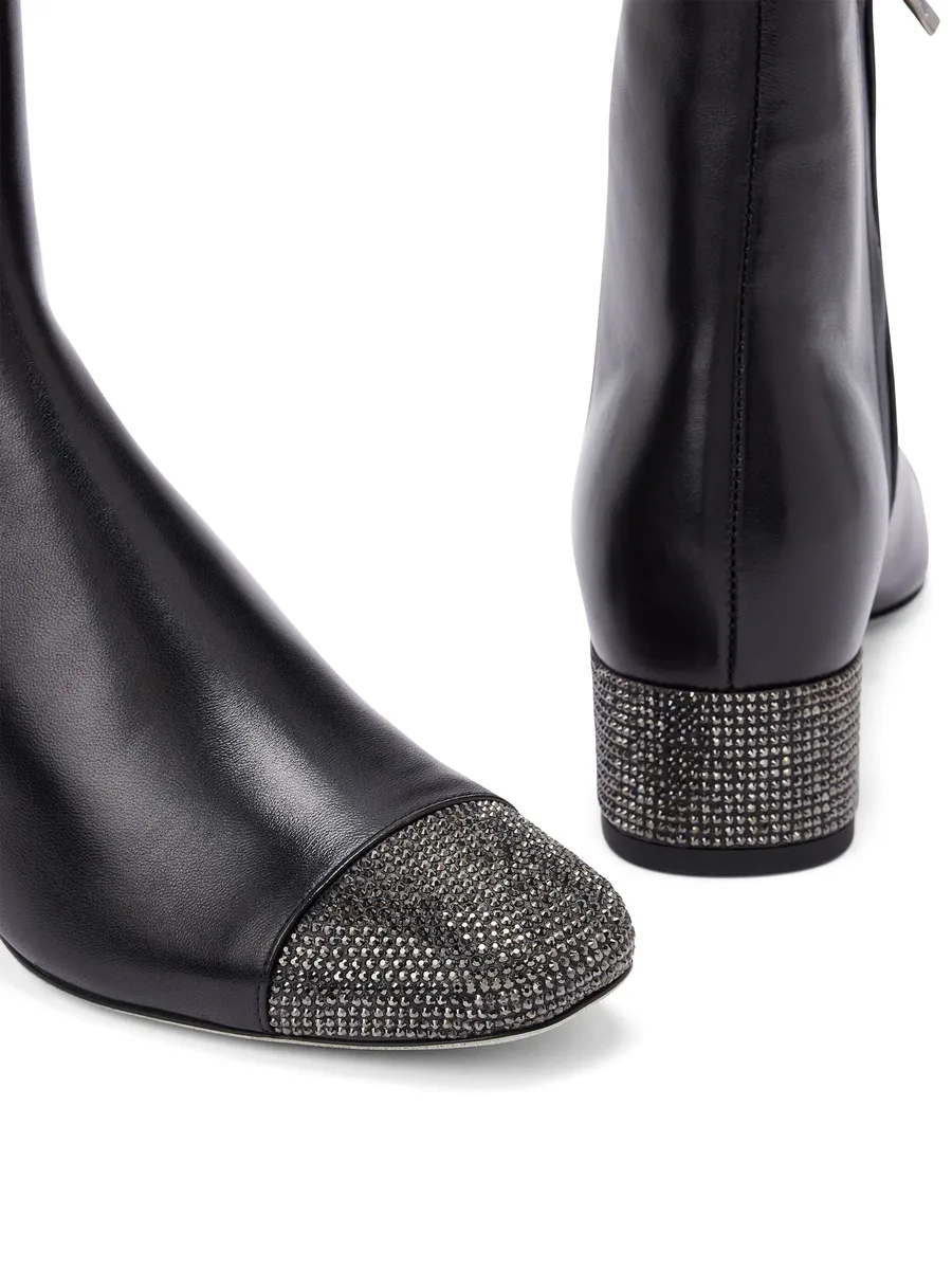 40mm Bonien crystal-embellished ankle boots 8
