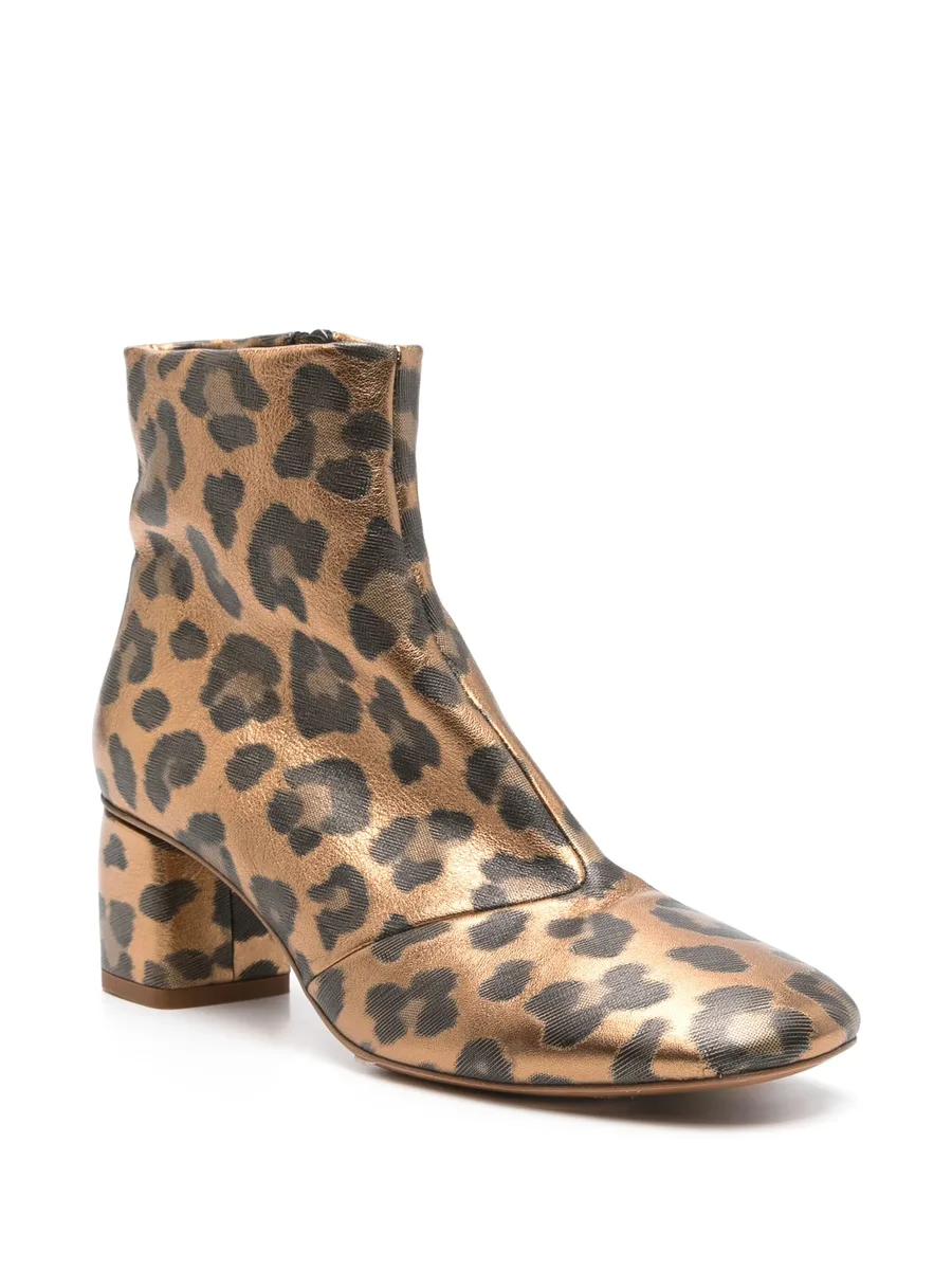 leopard-print ankle boots 3