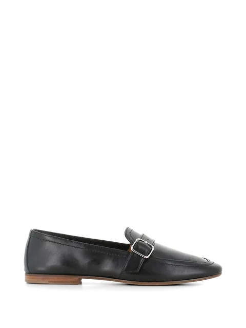 buckle-strap loafers