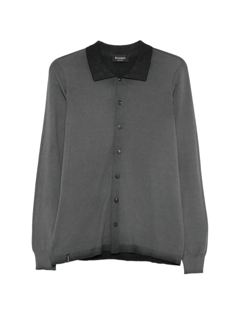 buttoned long-sleeved shirt 1