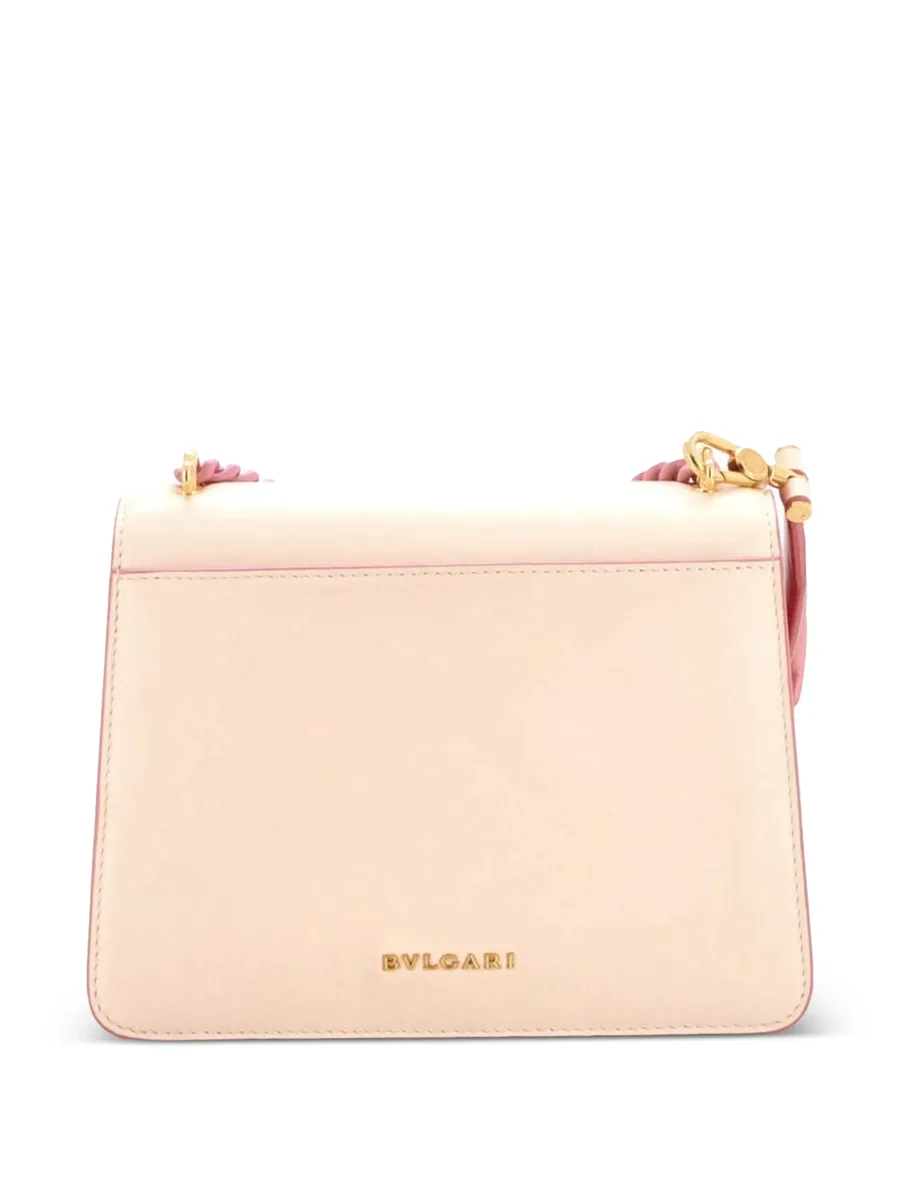 маленькая сумка через плечо Serpenti Forever Maxi Chain Heart Pouch Leather 4