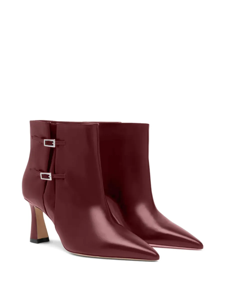 70mm Norma buckle-detail pointed-toe ankle boots 3