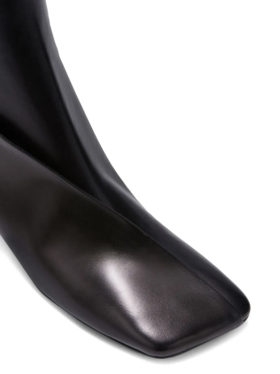 square-toe ankle boots 10