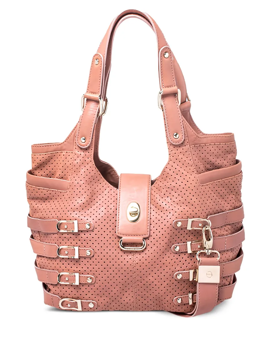 perforated shoulder bag 1