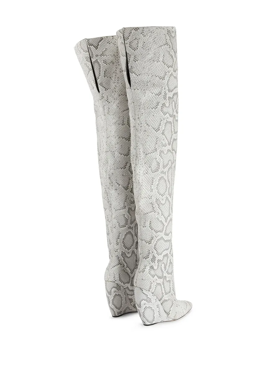 Ginnyfer knee-high leather boots 6