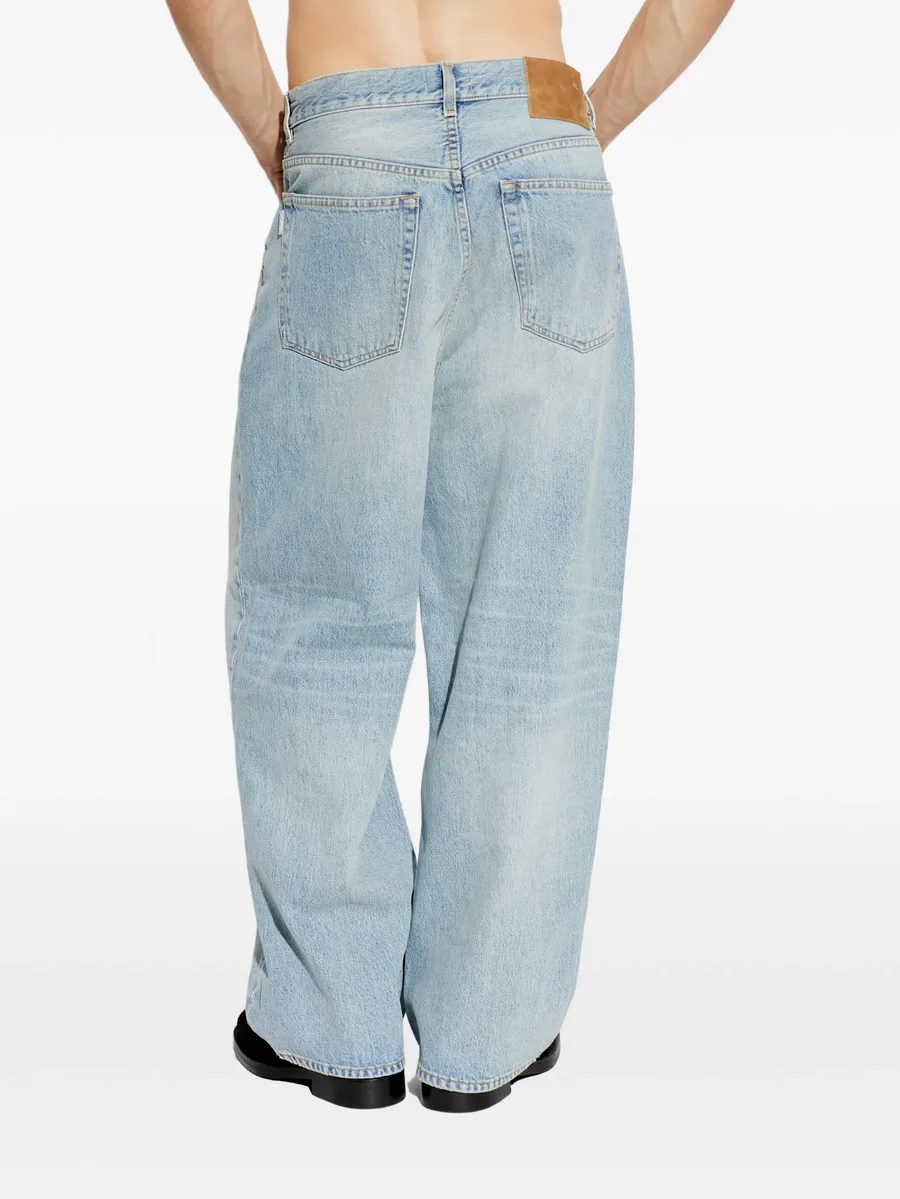 five-pocket wide-leg jeans 7