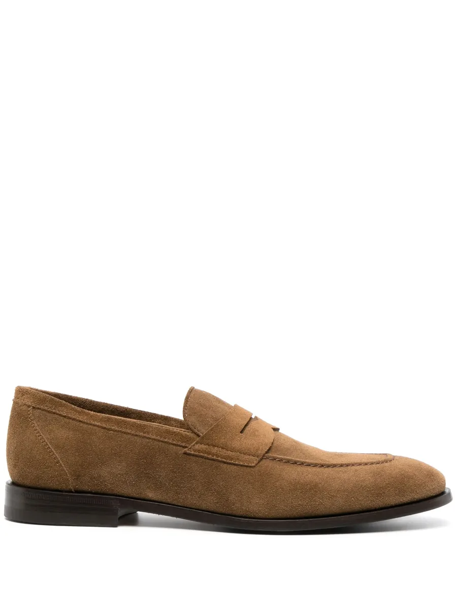 slip-on suede loafers 1