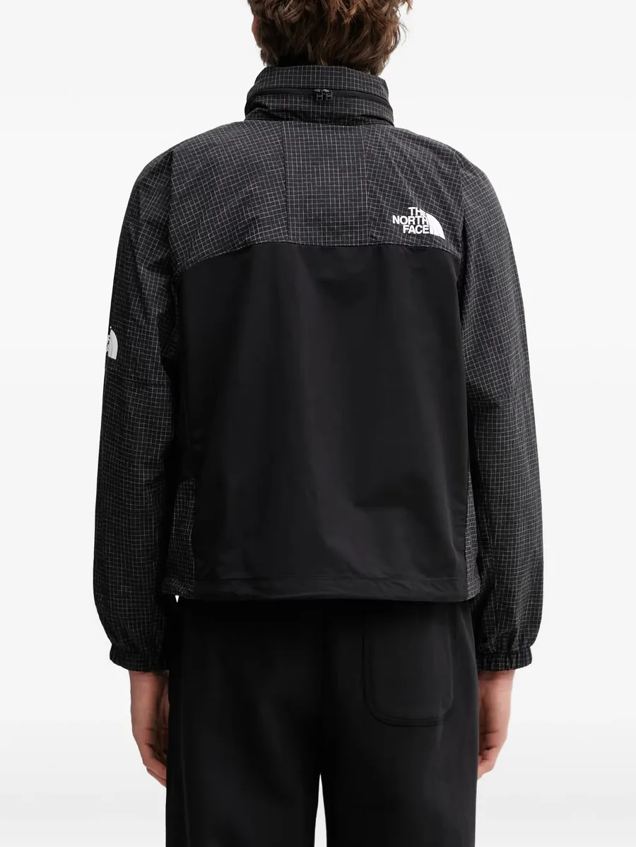 клетчатая рубашка со вставками 4