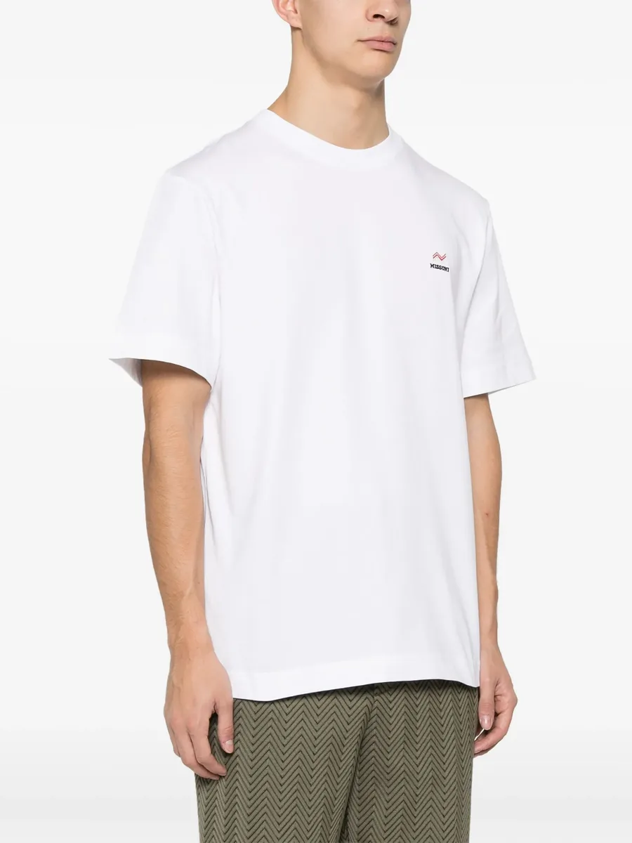 embroidered-logo T-shirt 6