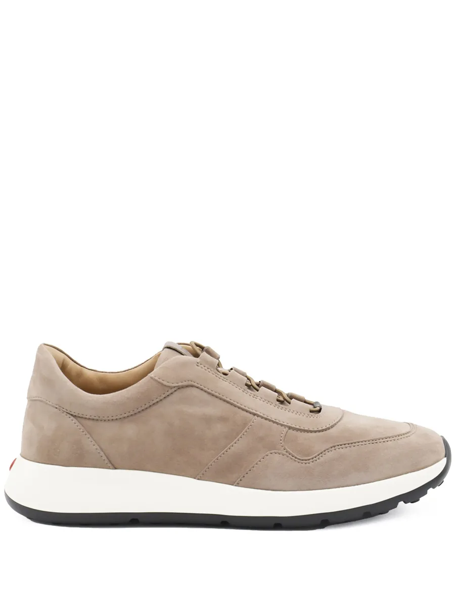 Red Dot suede sneakers 1