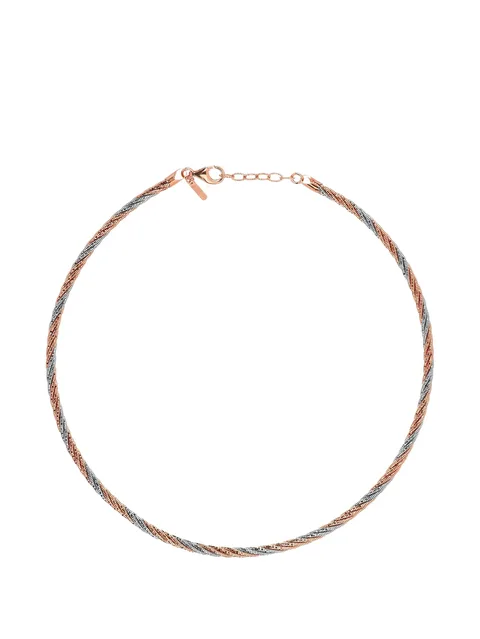 серебряное колье Spring Twist