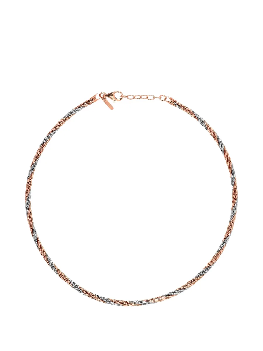 серебряное колье Spring Twist 1