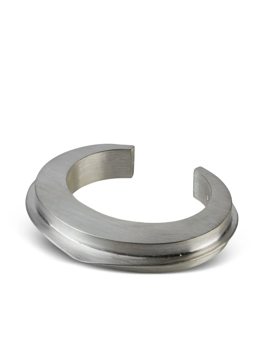 серебряный браслет Crescent Folded 2