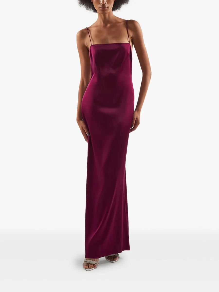 Vedette feather maxi dress 10