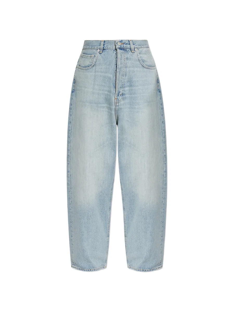 five-pocket wide-leg jeans 1