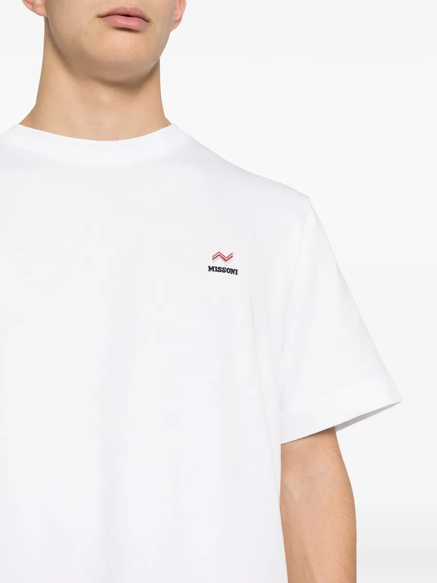 embroidered-logo T-shirt 10