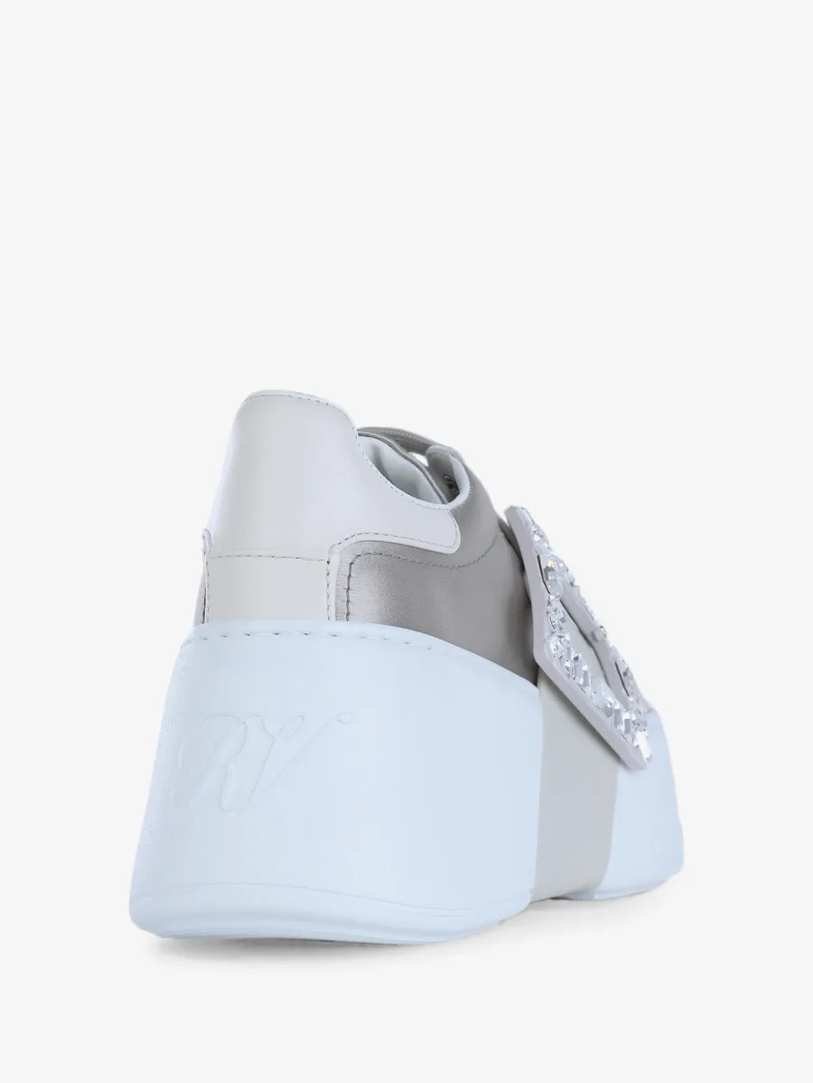 кроссовки Viv' Skate на платформе с кристаллами 3