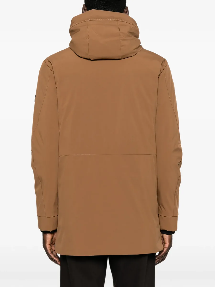 hooded zip-up coat 4