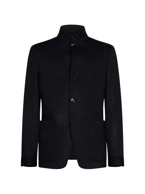navy blue Oasi cashmere Il Conte jacket