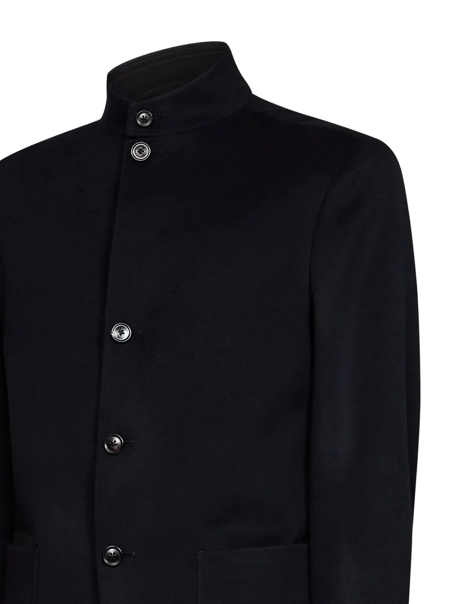 navy blue Oasi cashmere Il Conte jacket 3