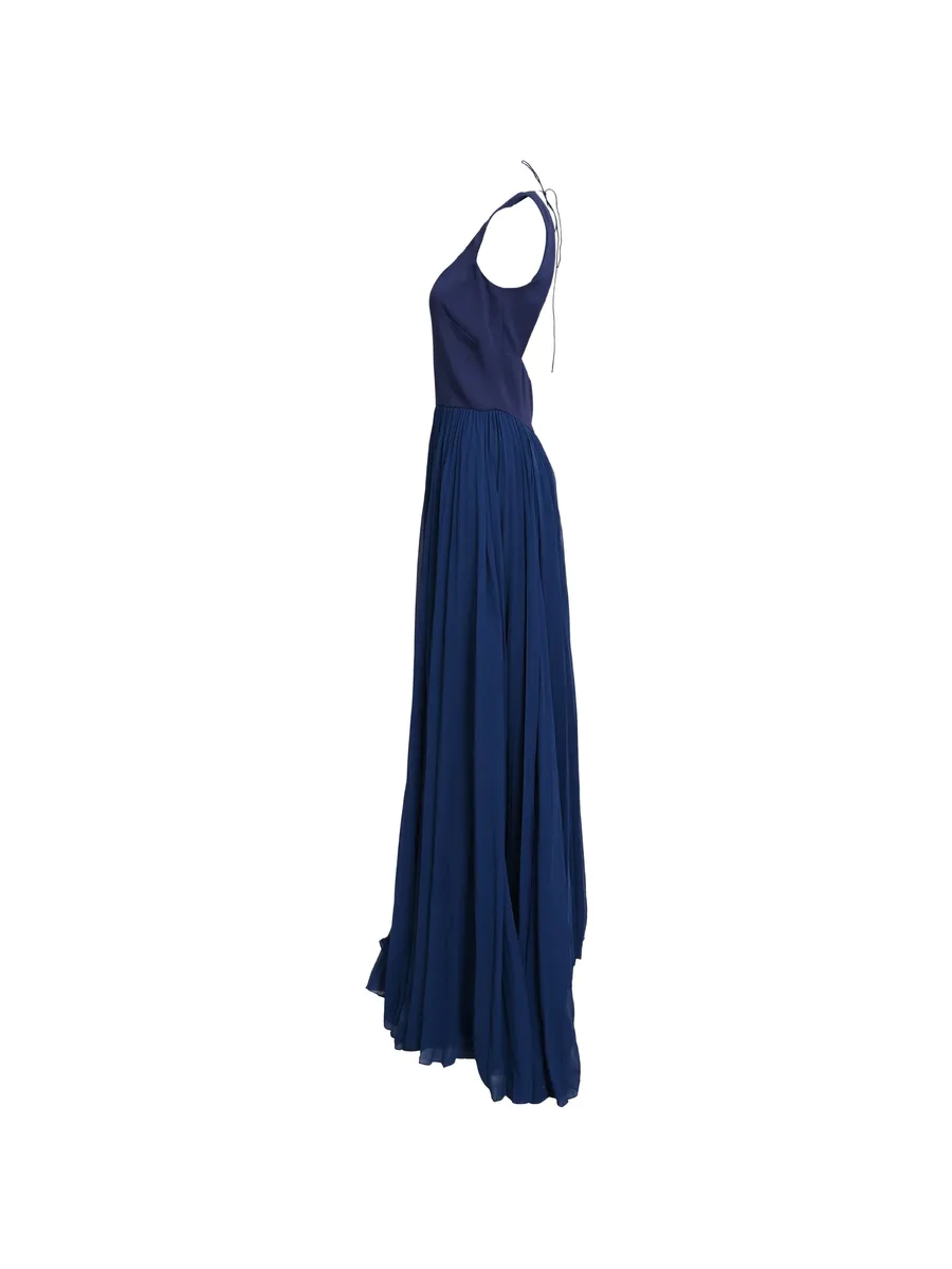 pleated maxi dress 3