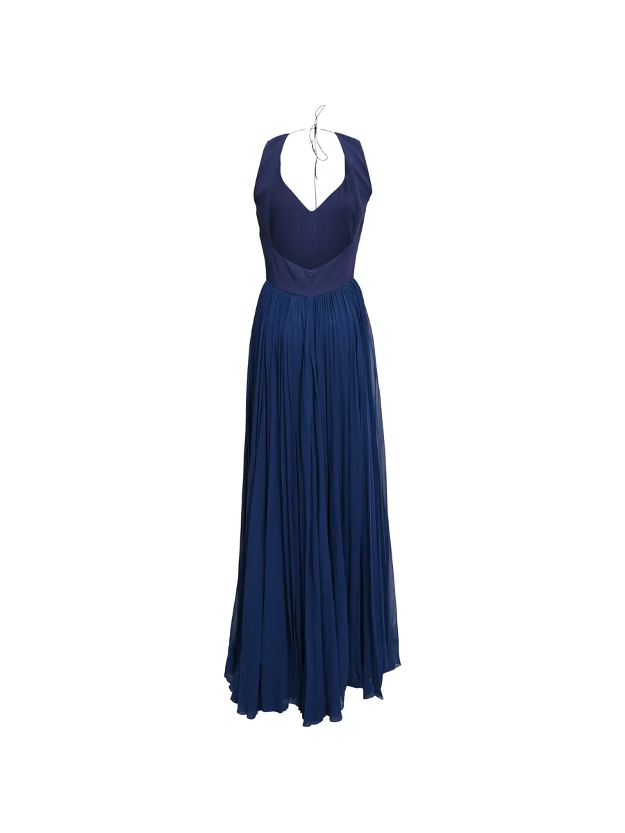 pleated maxi dress 2