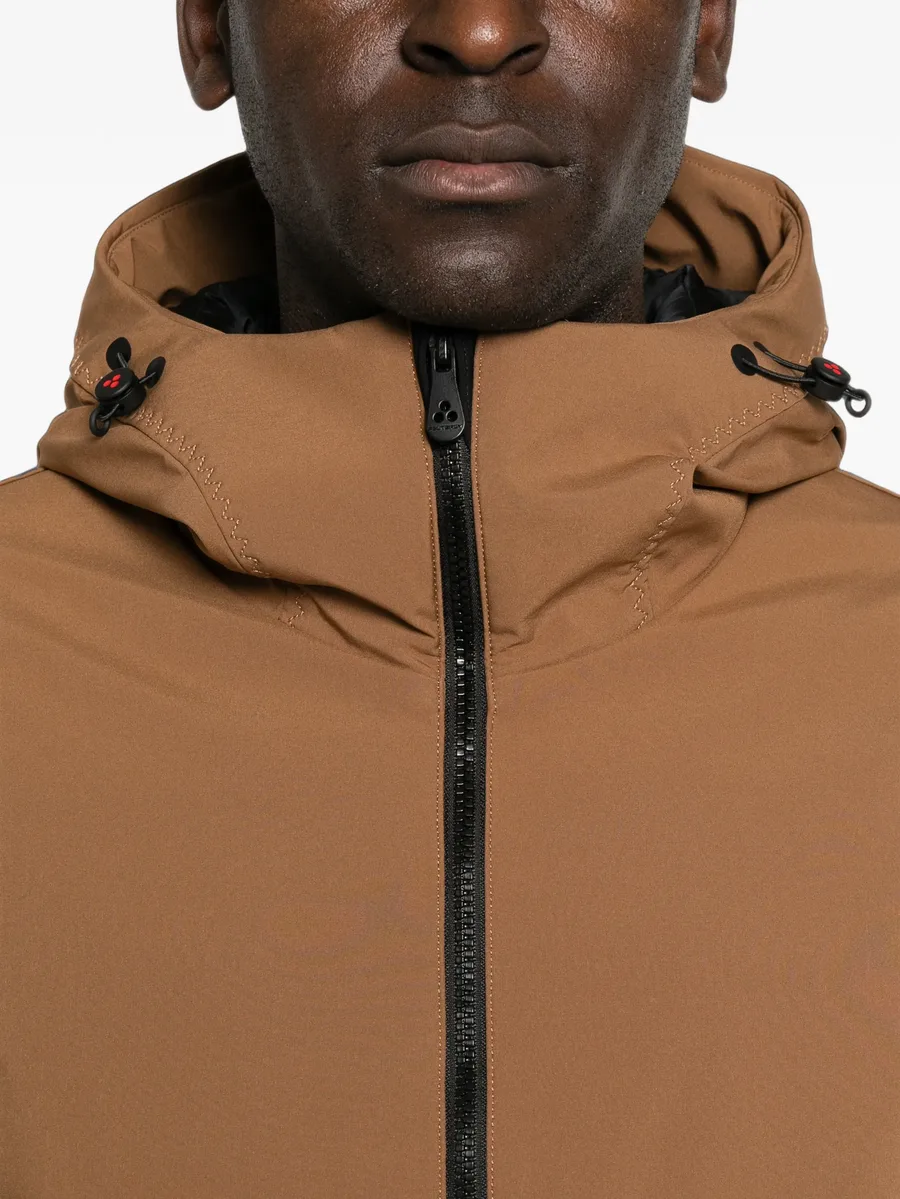 hooded zip-up coat 5