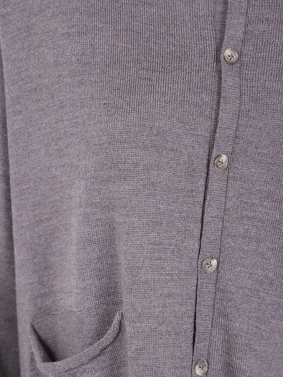 patch-pocket cardigan 3