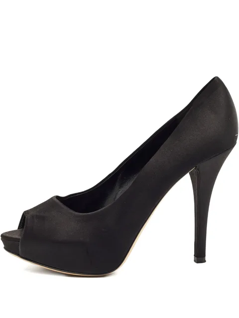 peep-toe platform pumps