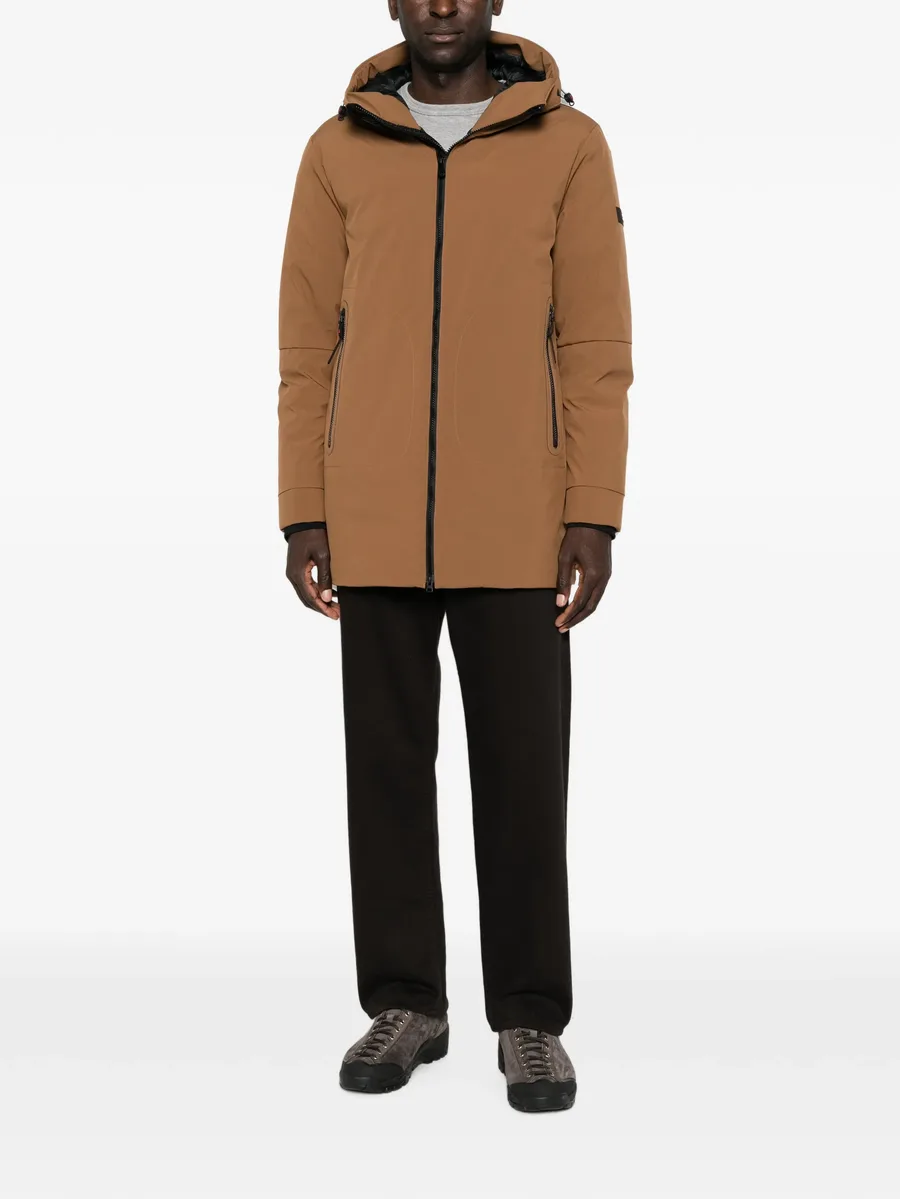 hooded zip-up coat 2