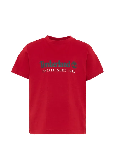 logo-printed short-sleeved T-shirt