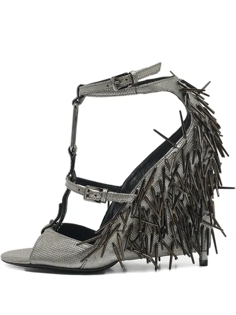 110mm stud-embellished sandals