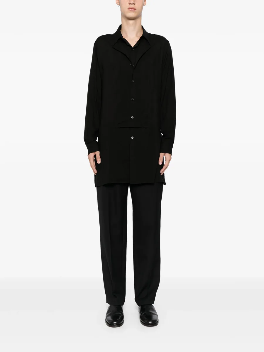 double front placket shirt 4