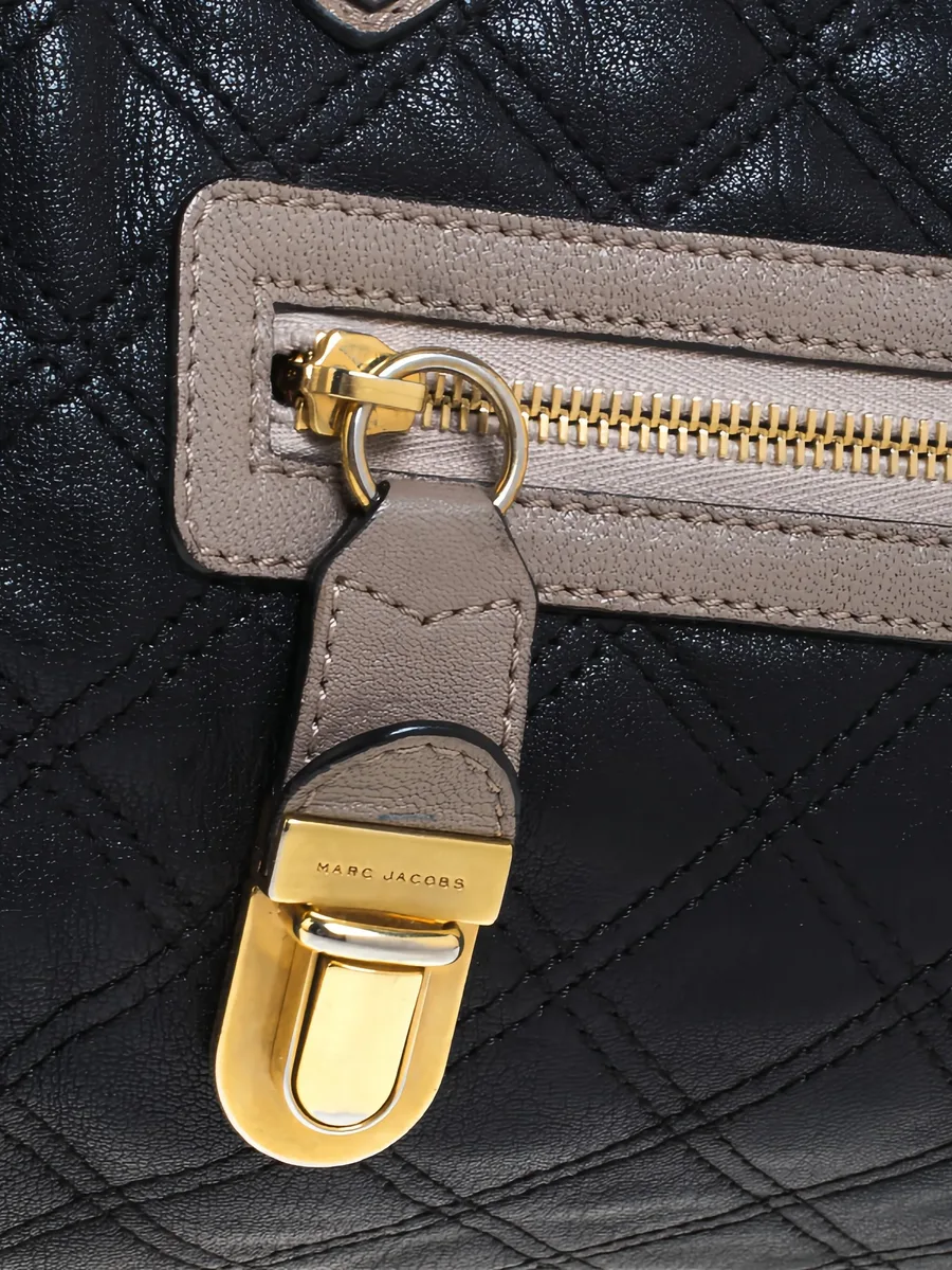 quilted leather tote bag 7