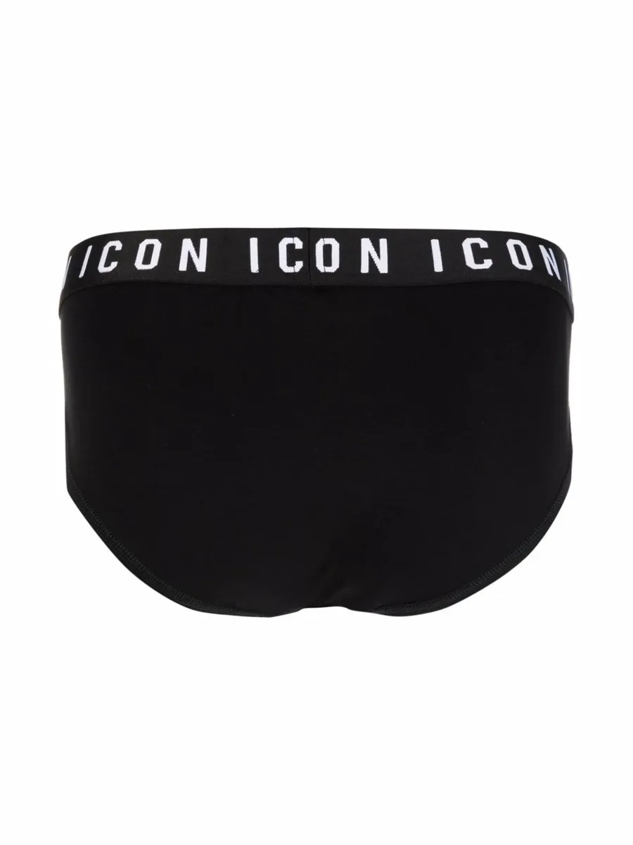 трусы-брифы с логотипом Icon 4