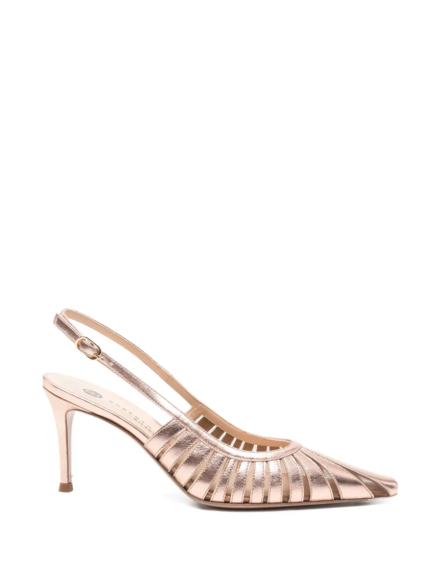 Sunny pointed cut-out pumps 1