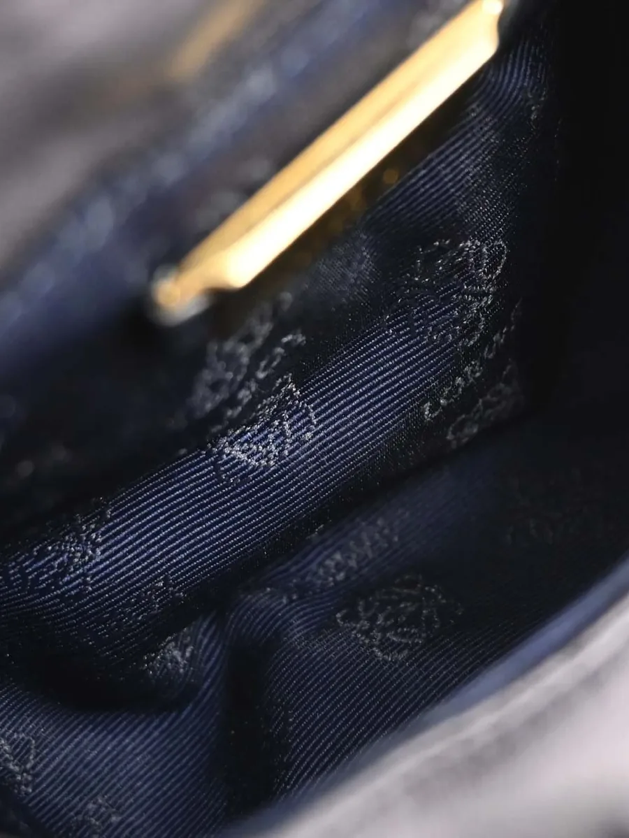 1990-2000s flower-detail leather tote bag 12