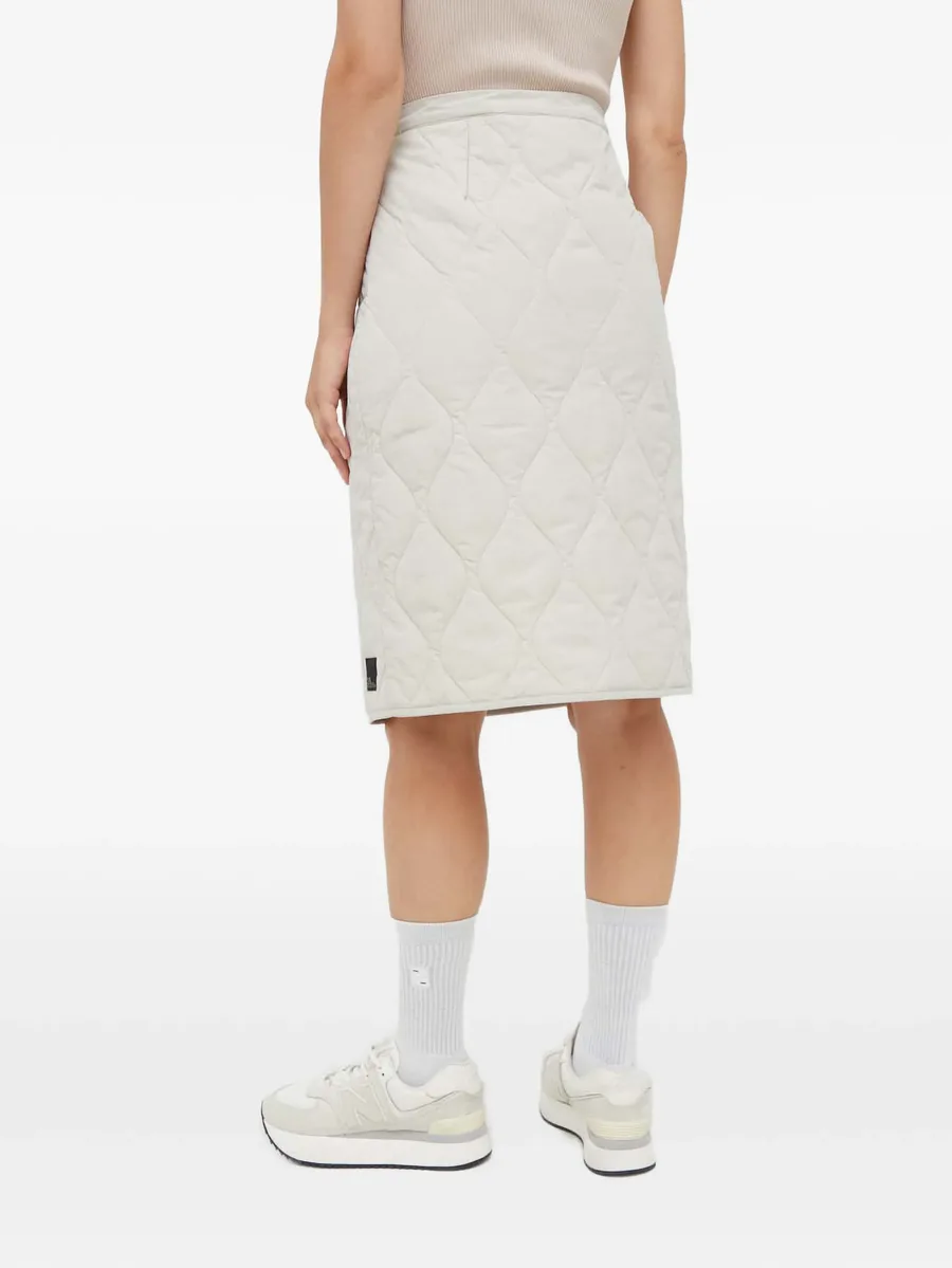 quilted midi skirt 6