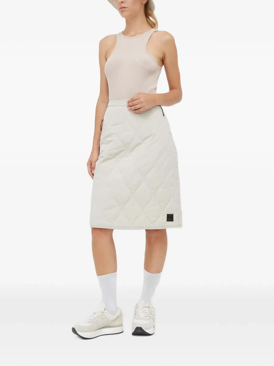 quilted midi skirt 3
