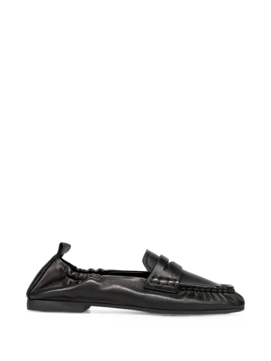 leather mask loafers 2