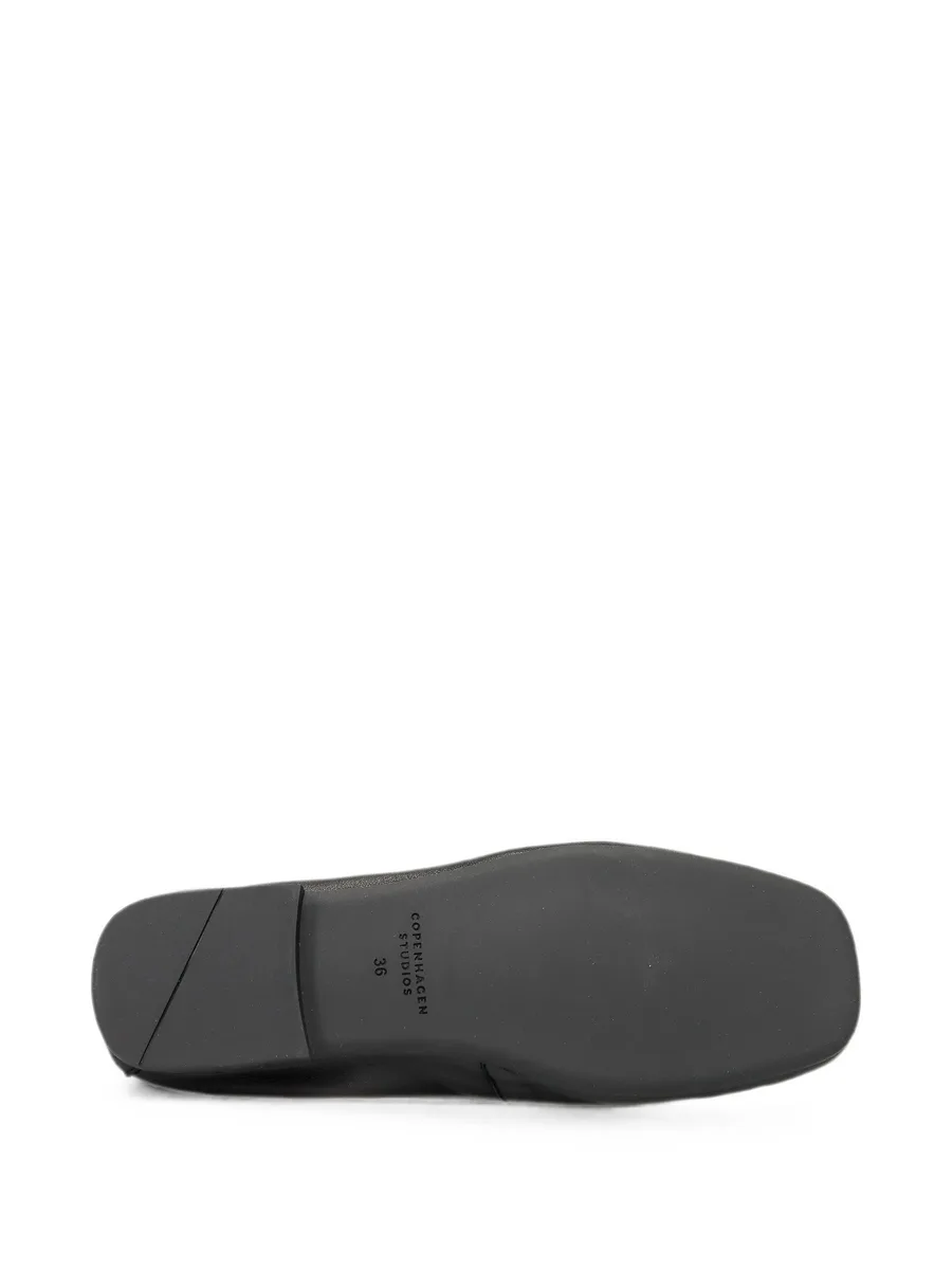 leather mask loafers 10