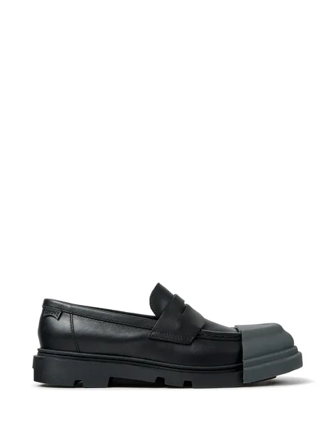 Junction leather loafers