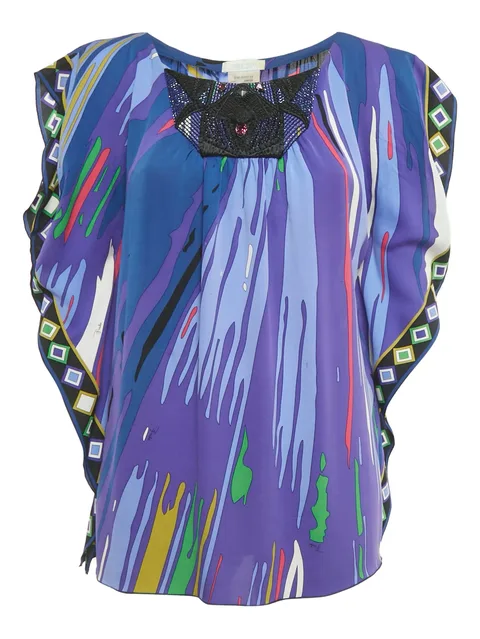 шелковый топ Kaftan