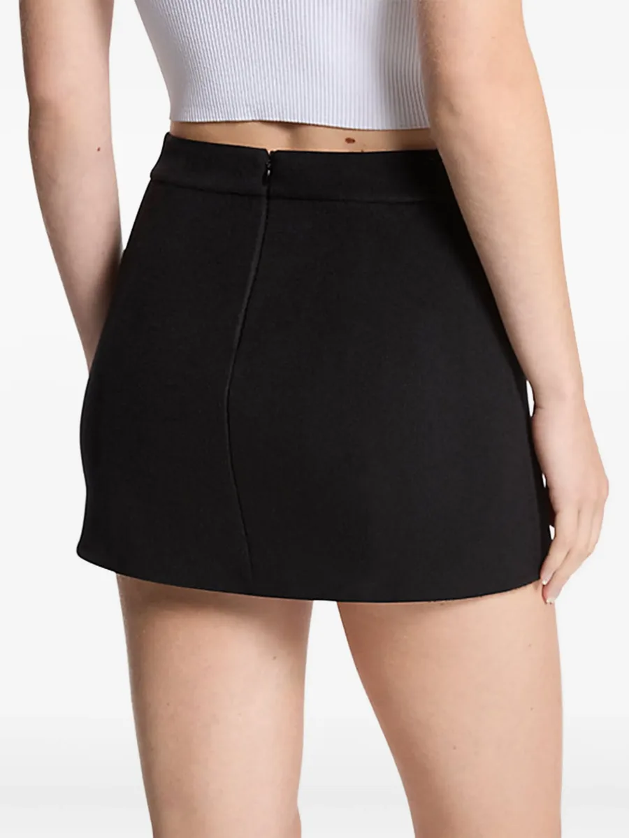 panelled wool mini skirt 3