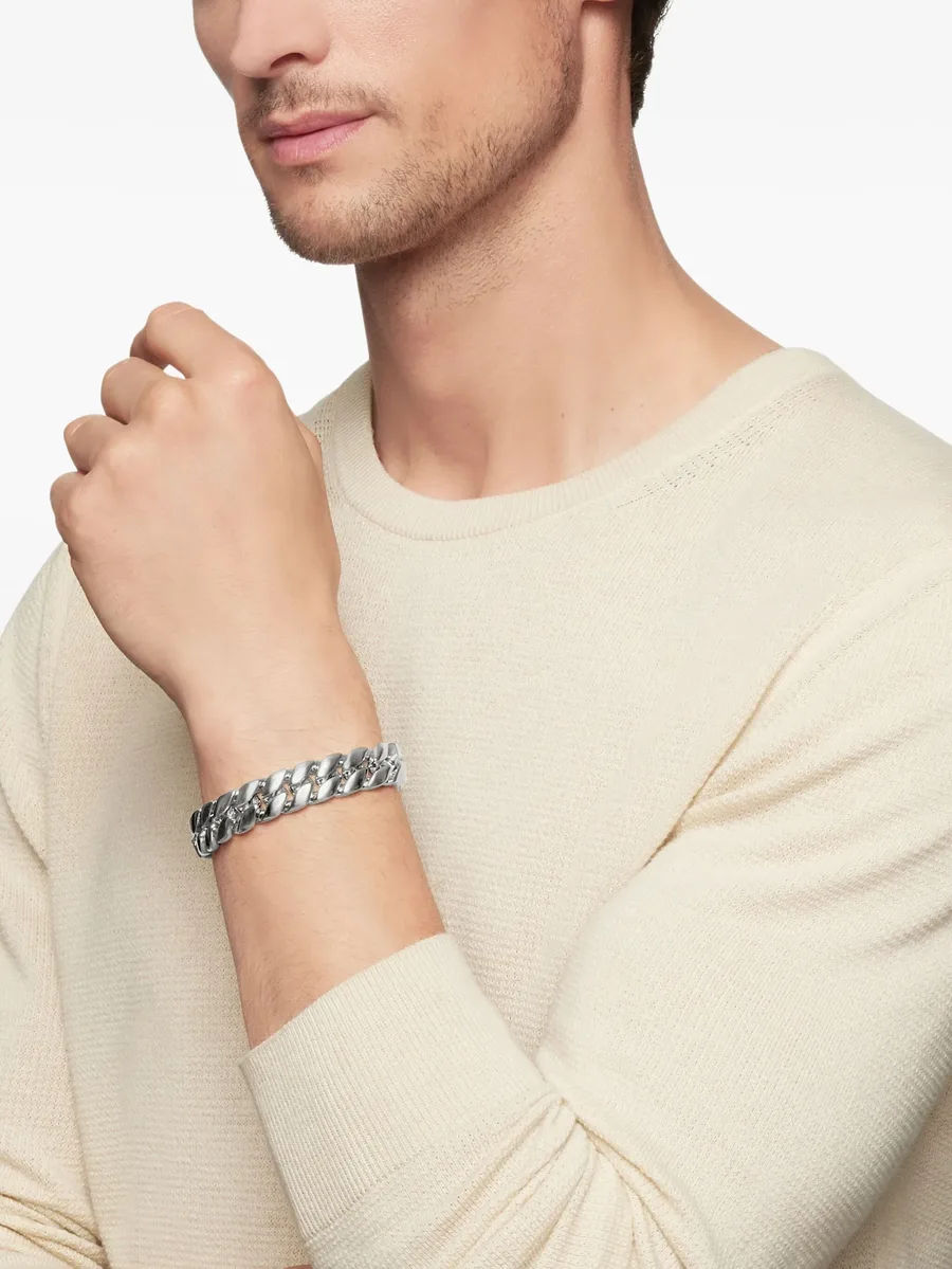 серебряный браслет Curb Chain (14.5 мм) 3