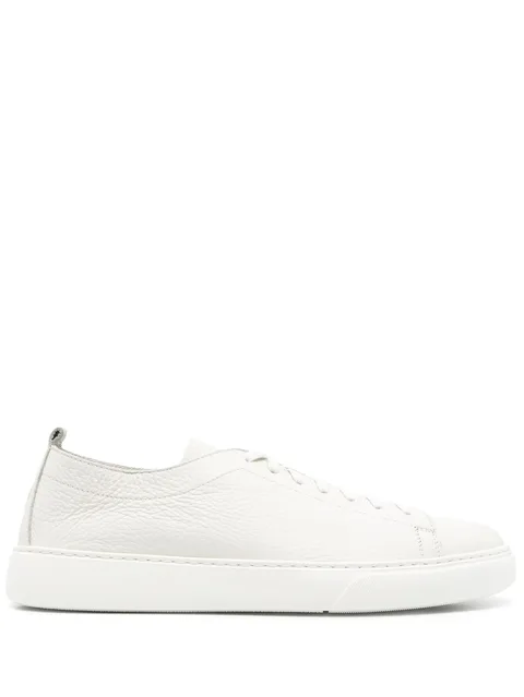 leather sneakers