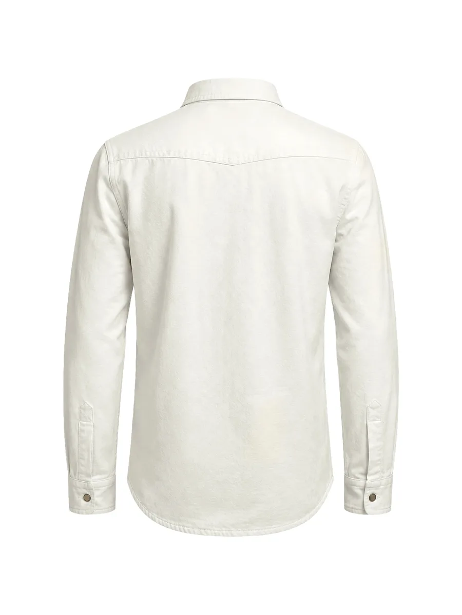 Western-style panelled shirt 2
