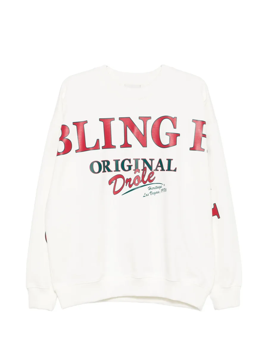 logo-print sweatshirt 1