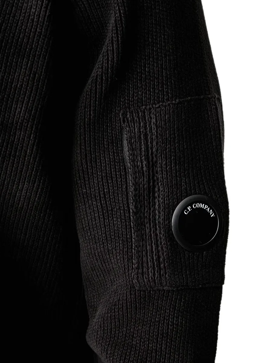 chenille cotton lens crewneck sweater 3